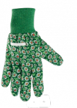 Перчатки, Palisad, садовые, х/б ткань с ПВХ точкой, манжет резинка, S / 67761 - С-000095759