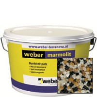 Штукатурка мозаичная Вебер.пас мармолит 2 мм, М119 - С-000074504