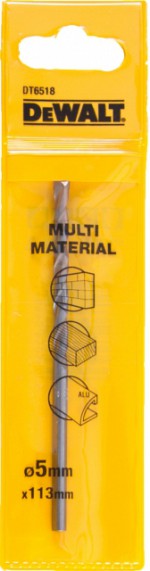 Сверло Multimaterial, 5х83х113мм,универсальное - DT 6518