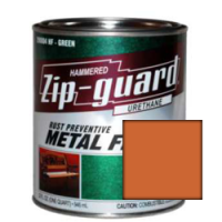 Краска для металла антикоррозийная «ZIP-Guard» медная, молотковая 0,946 л. (6 шт/уп.) / 290074 - С-000073541