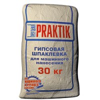 Гипсовая шпатлёвка белая Praktik, (30 кг) 49 шт./под. - С-000089768