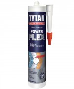 Клей монтажный «Tytan professional» Power Flex акрилатный, белый 290 мл. (12 шт/уп.) - С-000115252
