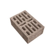 Блок керамзито-бетонный 18-щелевой 380*250*140 м75/f50 (1152) - С-000104050
