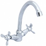 Смеситель для мойки Aqua2 к/затвор Serra - 4606034171028