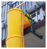 Рама крепления мусоропровода к опоре / крепопора - С-000102750