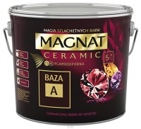Краска для стен и пот. «Magnat Ceramic» стойкая к образованию пятен, мат. 0,9 л (База А) / Sniezka - С-000118039