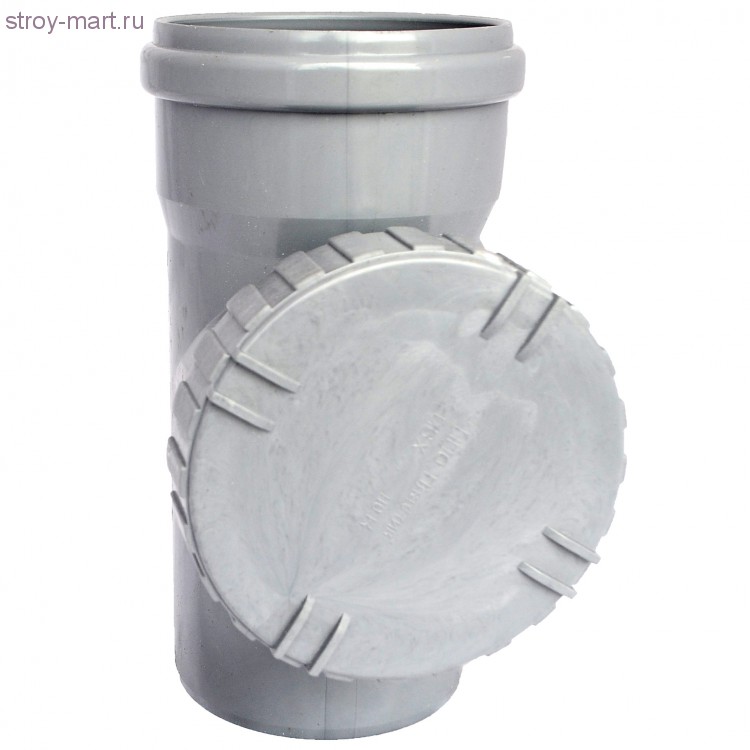 Купить Ревизия НПВХ серый Дн 110 б/нап с крышкой в комплекте ТУ 6-49-33 ...