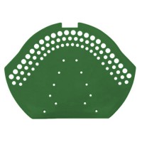 Браас Франкфуртская коньковый торцевой элемент ПВХ зеленый - С-000116117