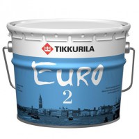 Краска водоэмульсионная Euro 2 глубоко матовая белая 18л - С-000119648