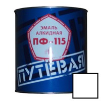 Эмаль ПФ-115 «Путевая» белая матовая 2,7 кг. (6 шт/уп.) - С-000085477