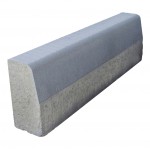 Камень бетонный бортовой бордюр дорожный серый (1000/150*300) (18п.м.) Braer - С-000101426