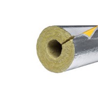 Цилиндры мин. с покрытием из ал/фольги с нахлестом Paroc Hvac Section AluCoat T 114*40мм*1200мм - С-000119113