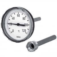 Термометр биметаллический L=60 Дк63 осевой G1/2B 120C А50.20 Wika 12012892
