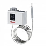 Реле температуры KP 61 c прямой капиллярной трубкой Danfoss 060L124966