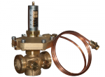 Клапан балансировочный автоматический (регулятор перепада давления) муфтовый латунный GIACOMINI - R206C Ду25