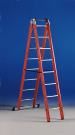 Лестница диэлектрическая из стеклопластика Svelt V 2*16 / V2X16 - С-000102996