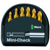 Набор бит Mini-Check TiN PZ 056287 - WE-056287