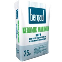 Клей для сложных оснований Bergauf Keramik Maximum, (25 кг) 56 шт/под - С-000046088