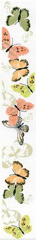 Понда Бордюр бабочки STG\A152\6236 40х6