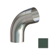 Lindab, Колено соединения трубы, 90 мм, (830) RAL 6020 зеленый - С-000051975