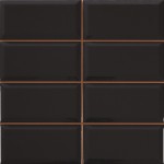 Diamond 4x2 negro Плитка настенная 31,6x31,6