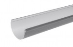 Желоб водосточный Nicoll d=115mm, серый (4 метра), LG25 - С-000116762