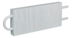 Конвектор настенный Теплостиль КНС-20 0,393кВт конц б/подкл без з/у без клапана резьба Ду 20 ТЗПО - 217-2362