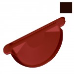 Grandline, Заглушка желоба, 150 мм, RAL 8017 - С-000084431