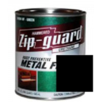 Краска для металла антикоррозийная «ZIP-Guard» черная матовая, гладкая 0,946 л. (6 шт/уп.) / 290404 - С-000085898