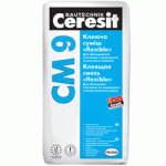 Клей для плитки для внутренних работ СМ 9 25 кг (48 шт/под) Ceresit - С-000020384