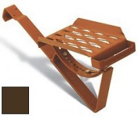 Универсальный комплект безопасной решетки 250/160, сталь, коричневый - С-000116039