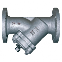 Фильтр сетчатый чугун Y333P с краном для слива Ду 40 Ру16 фл Danfoss 149B3280