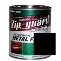 Краска для металла антикоррозийная «ZIP-Guard» чёрная, молотковая 0,946 л. (6 шт/уп.) / 290054 - С-000073539