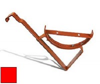 Универсальное крепление безопасной решетки (с бугелем), сталь, красный - С-000116026