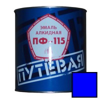 Эмаль ПФ-115 синяя «Путевая» 2,7 кг. (6 шт/уп.) - С-000085489
