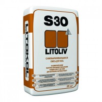 Litoliv S30 самовыравн. смесь для пола (от 3 до 30 мм) 25 кг (48 шт/под) - С-000023794