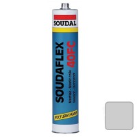 Полиуретановый клей-герметик Soudaflex 40 FС серый 600 мл, 12 шт/упак 102485 - С-000114739