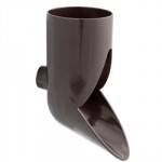 Отвод сливной Nicoll d=80mm, белый, RWS80B - С-000087637