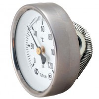 Термометр биметаллический накладн Дк63 Дтр30 120C ТБП63/ТР Юмас - 011-0137
