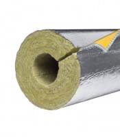 Цилиндры мин. с покрытием из ал/фольги с нахлестом Paroc Hvac Section AluCoat T 133*30мм*1200мм - С-000101582