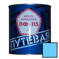 Эмаль ПФ-115 голубая «Путевая» 2,7 кг. (6 шт/уп.) - С-000085487