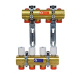 Узел коллекторный латунь R553D Ду 1x3/4E/3 Giacomini R553EY003
