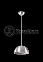 Светильник подвесной Svetlon, 5003 brushed aluminum/silver d=250mm