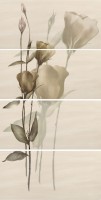 Dream Rosa Панно (из 4-х пл.) 120x60