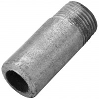 Резьба сталь удлиненн оц Ду 15 L=50мм из труб по ГОСТ 3262-75 КАЗ - 027-2073