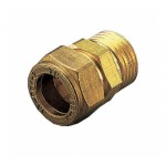 Соединитель медь Дн28х1" н/р - 027-0744