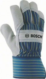 Защитные перчатки с вставками из бычьей кожи GL SL 10, 1 пара - 2607990104