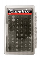 Набор бит «Matrix» 61 шт., с магнитным держателем, CrV / 11387 - С-000133984