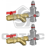 Модуль ввода этажного узла учета воды с регулировкой давления и фильтрами МВВ РД СОТИС-Unit - МВВ 25-25 РД