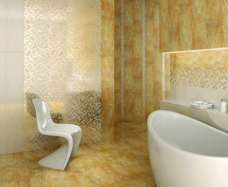 Коллекция Золотой водопад, производство Kerama Marazzi